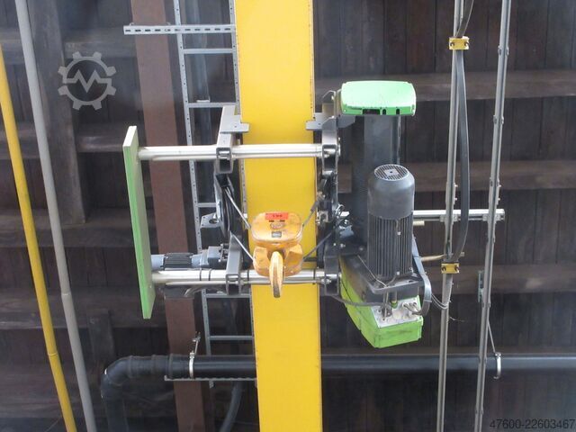 Kranas su dangumi, portalinis kranas, bėgių tarpas 11200 mm ABUS Hallenkran Brückenkran Kran 5t NL 5000Kg Kran 11200mm Seilzug Hub 6m