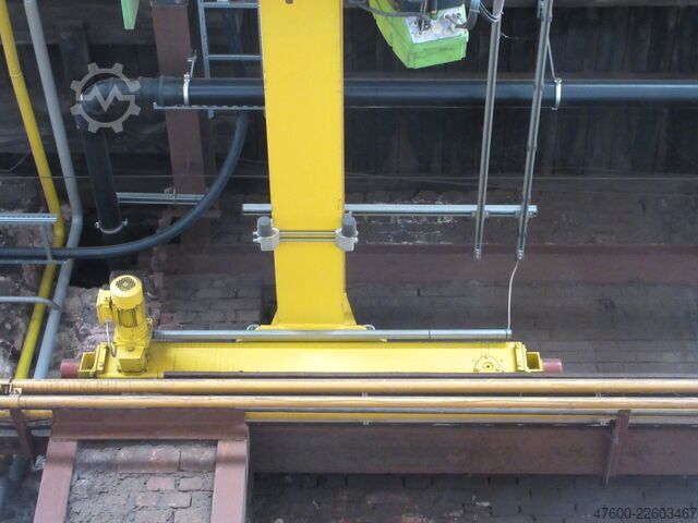 Kranas su dangumi, portalinis kranas, bėgių tarpas 11200 mm ABUS Hallenkran Brückenkran Kran 5t NL 5000Kg Kran 11200mm Seilzug Hub 6m