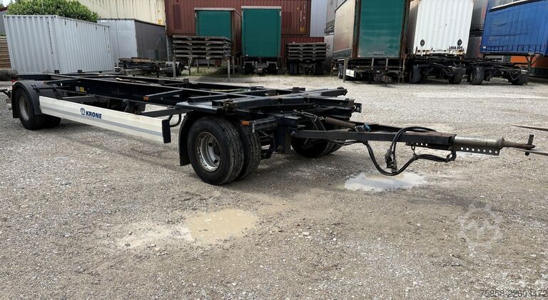 ρυμουλκούμενο εναλλάξιμου σασί Krone BDF Lafette 235/75R17,5 Zwilling BPW