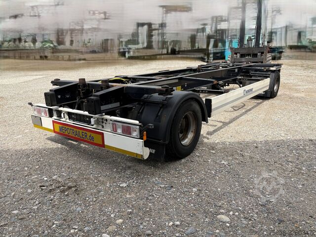 ρυμουλκούμενο εναλλάξιμου σασί Krone BDF Lafette 235/75R17,5 Zwilling BPW