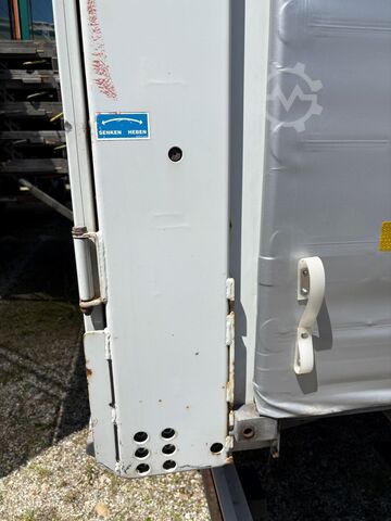 Caja intercambiable con toldo Wecon Jumbo XXL Innen 3090 mm Hubdach Verzinkt