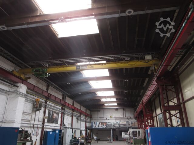 Kran Gökyüzü Vinci Portal Vinç Ray Mesafesi 10.800 mm Stahl Hallenkran Brückenkran Kran 6,3t NL 6300Kg Kran 10800mm Seilzug Hub 6m
