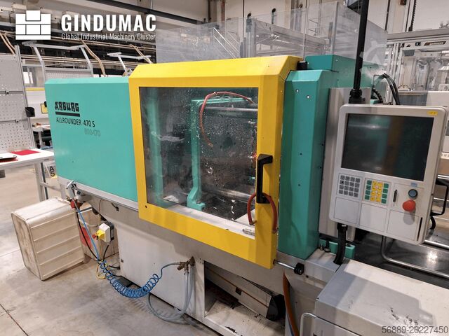 Hydrauliczna maszyna do formowania wtryskowego Arburg 470 S 800-170