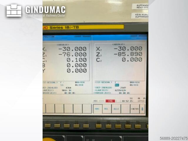 Horisontal dreiemaskin DAEWOO PUMA TT 2000 SY