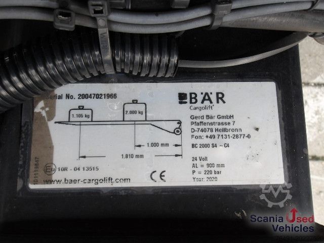 Drikkevare-lastebil Scania P 320 B6x2*4NB / EWERS - Schwenkwandaufbau
