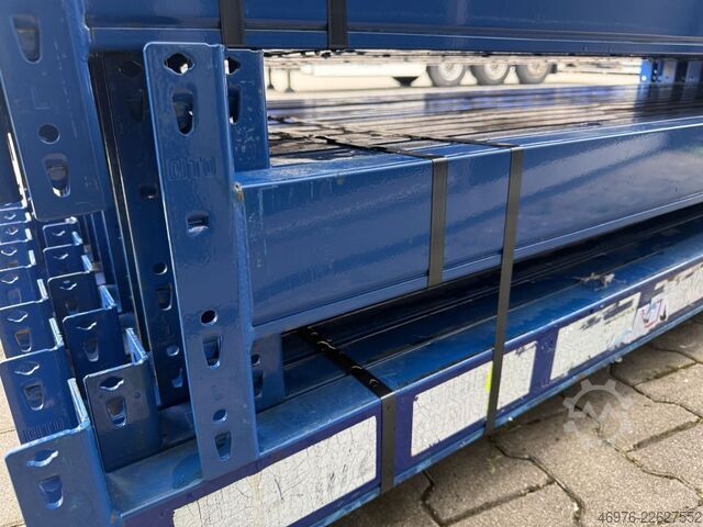 การสำรวจชั้นวางพาเลทของคลังสินค้าอ่าวสูง Bito PL 38 / K: 110 x 50 mm lichte Weite: 2.700 mm