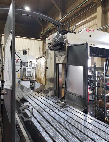 фрезерный станок с неподвижным столом LAGUN CNC TNC 530 GBM 42 4ème axe