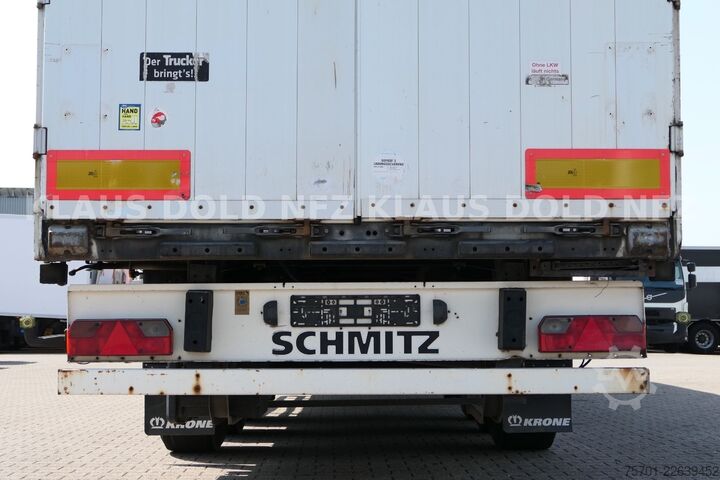 Открытый полуприцеп с тентом SCHMITZ CARGOBULL S01 Pritsche Plane 96m³ Liftachse SAF-Achsen