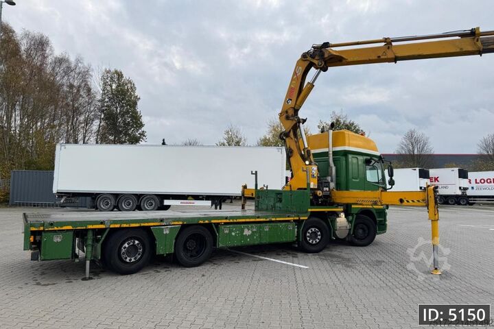 クレーン車 DAF CF 85.410 SC, Euro 5, 8x2 / Hiab 422 EP5 + Radi...