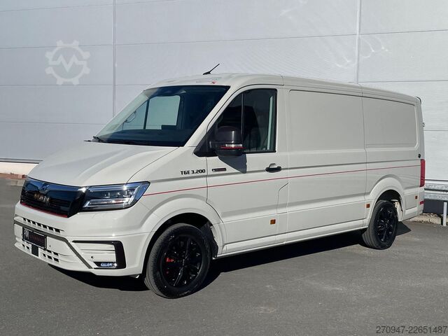 উচ্চ ছাদের ভ্যান MAN TGE 3.200 L3H2 Kasten 4x4 Individual S ACC STHZ