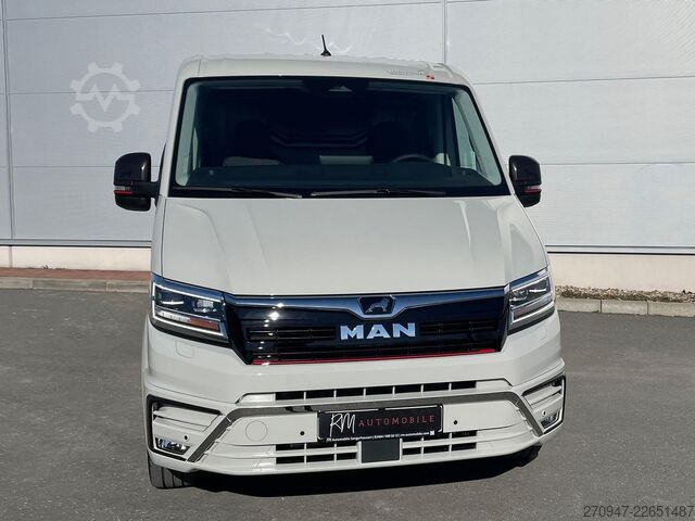 উচ্চ ছাদের ভ্যান MAN TGE 3.200 L3H2 Kasten 4x4 Individual S ACC STHZ