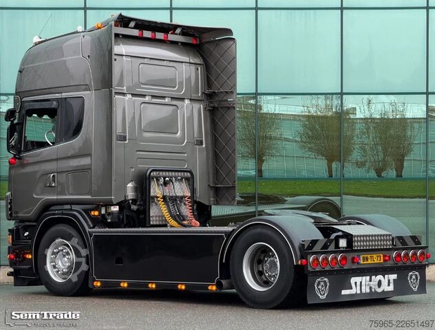 স্ট্যান্ডার্ড ট্রাক্টর ইউনিট SCANIA R164-480 V8 KING RETARDER MANUAL GEARBOX SHOWTRU
