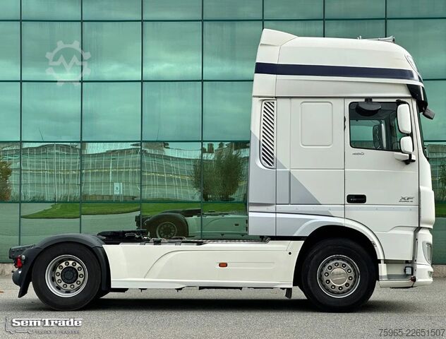 Njësi standarde të tërheqjes DAF XF 460 EURO 6 FT SSC 873.000 KM 2X TANKS TOP CON