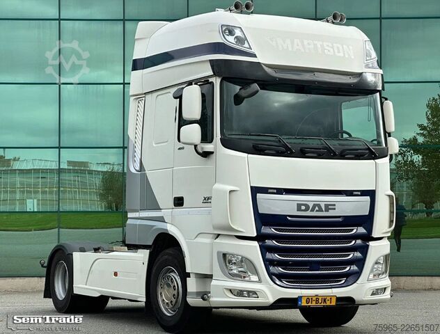Njësi standarde të tërheqjes DAF XF 460 EURO 6 FT SSC 873.000 KM 2X TANKS TOP CON