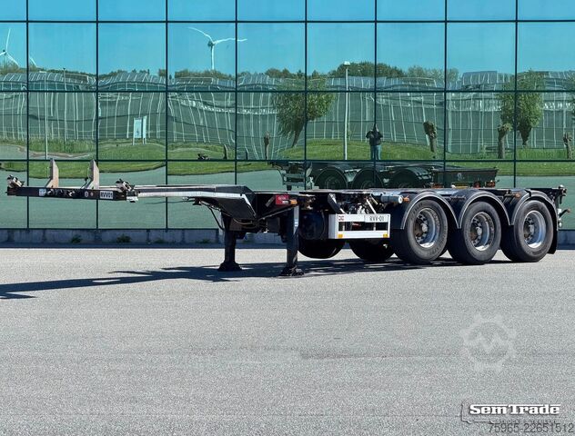 সোয়াপ বডি সেমিট্রেলার PACTON TXC343 DRUM BRAKES LIFT AXLE 20-30-40-45 FT. TOP