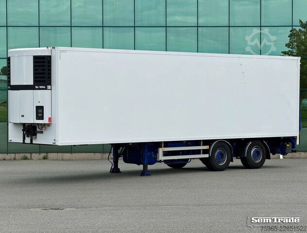 রেফার সেমিট্রেলার SAMRO ISO BOX THERMO KING ONLY 846 ENGINE HOURS STEERI