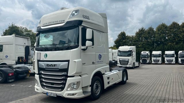 Standard nyergesvontató DAF XF 480 FT SSC, Abbiegeassistent, Standklima