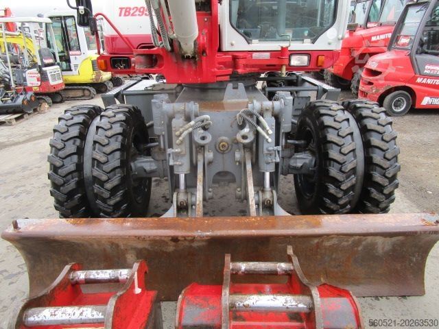 Excavator pe roți Takeuchi TB295W - POWERTILT + Schnellwechsler + 3 Löffel