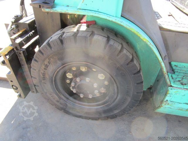 Stivuitoare diesel Mitsubishi 2,5 Ton.- Triplex 4,7m - Zinkenversteller + Seiten