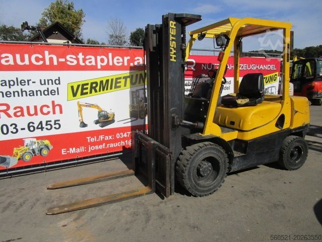 Stivuitoare diesel Hyster 3 Ton.- Triplex-Freihub 4,8m - Seitenschieber