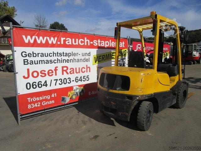 Stivuitoare diesel Hyster 3 Ton.- Triplex-Freihub 4,8m - Seitenschieber