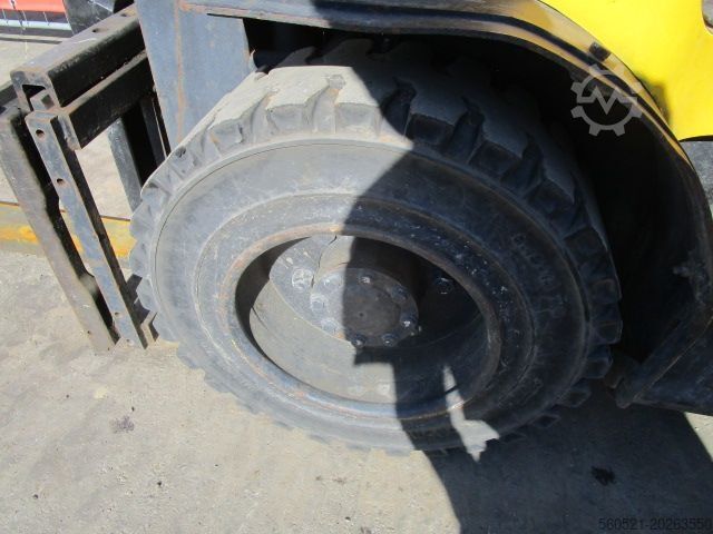Dieselové vysokozdvižné vozíky Hyster 3 Ton.- Triplex-Freihub 4,8m - Seitenschieber