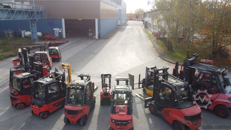Carrello elevatore GPL Linde H25 T -02 //  Triplexmast // 3 Ventil // Seitensch