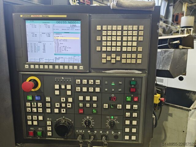 Qendër CNC për tornim dhe frezim Doosan Puma 2600S