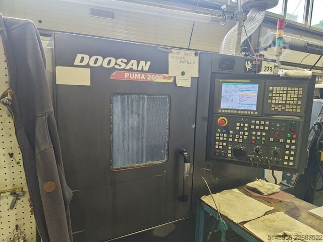 Qendër CNC për tornim dhe frezim Doosan Puma 2600S