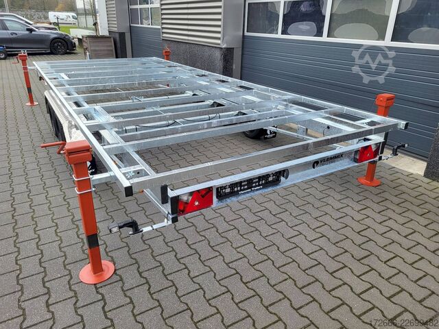  Vlemmix TH660 DETACHABLE TRAILER | TRIDEM 660X244CM 3500KG WECHSELPRITSCHE ANHÄNGER
