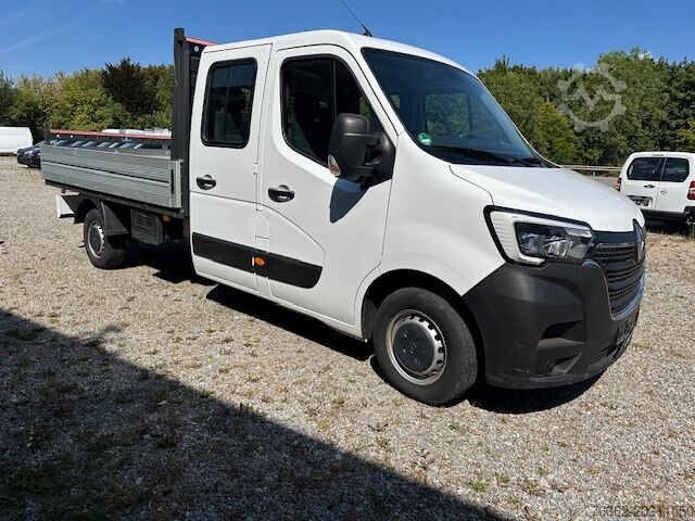 Transporter with crew cab Renault Master III DoKa Pritsche L3H1 3,5t AHK