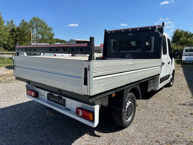 Transporter with crew cab Renault Master III DoKa Pritsche L3H1 3,5t AHK