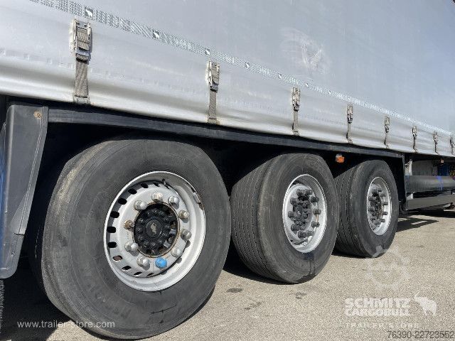 Open semitrailer with tarp Schmitz Cargobull Semitrailer Curtainsider Standard