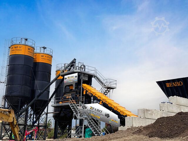 โรงงานผสมคอนกรีตนิ่ง 180 m3 stationary concrete mixing plant 180 m3 stationary concrete mixing plant