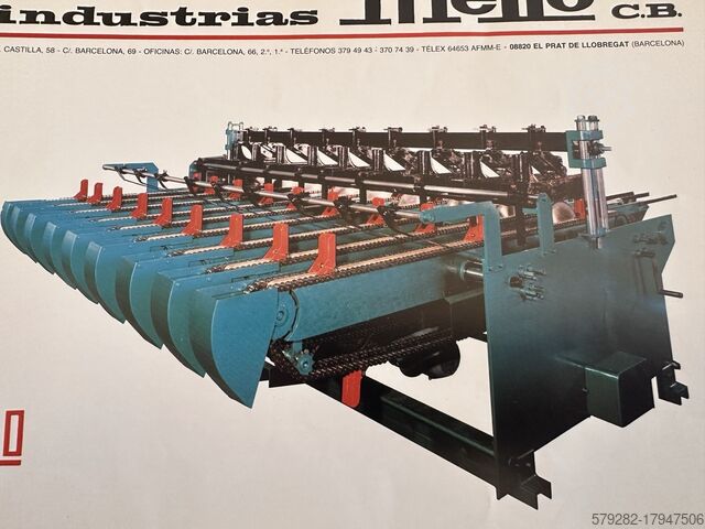 Skärmaskin 8.	MELLO MULTIPLE-HEADED CUTTER 