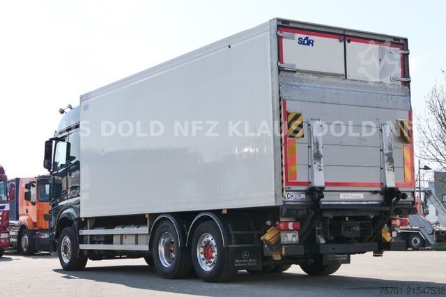 Dobozos teherautó MERCEDES-BENZ Actros 2548 Retarder Lift-/Lenkachse LBW