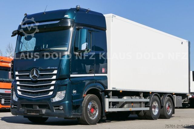 Dobozos teherautó MERCEDES-BENZ Actros 2553 Retarder Lift-/Lenkachse LBW