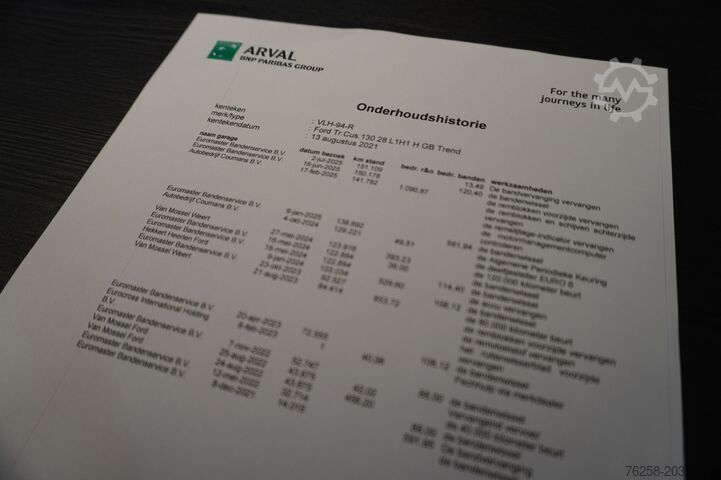 厢式货车 Ford Transit Custom 2.0 TDCI 130PK - EURO 6 - Airco ...