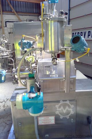 مطحنة خرز Netzsch LMZ2 من الفولاذ المقاوم للصدأ بسعة 1 جالون Netzsch LMZ2 S/S