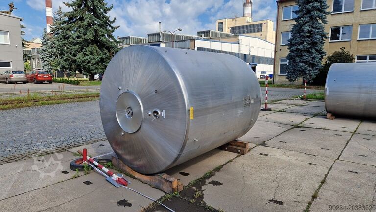 6,000 Litre FIB Apparatenbouw Stainless Steel (AISI 316) Vertical Mixing Tank FIB APPARATENBOUW B.V. 6,000 Litre