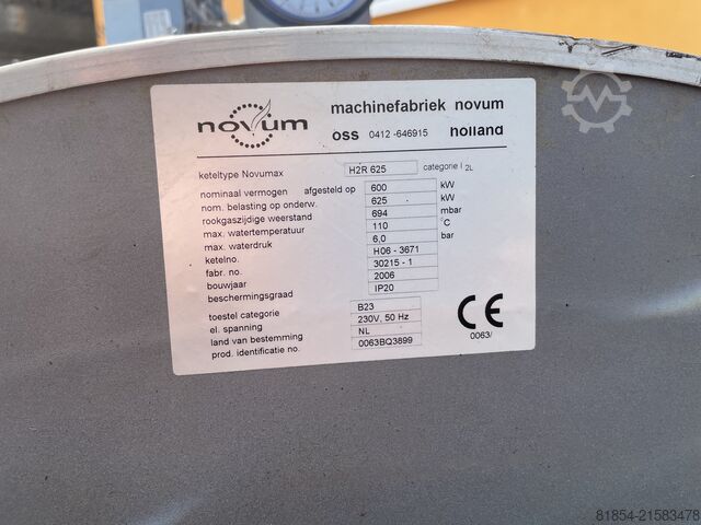 Novumax H2R 625 /600kW verwarmingsketel Buderus/Viessmann Novumax H2R 625 /600kw Heizkessel Buderus/Viessmann Novumax H2R 625 /600kw Heizkessel Buderus/Viessmann