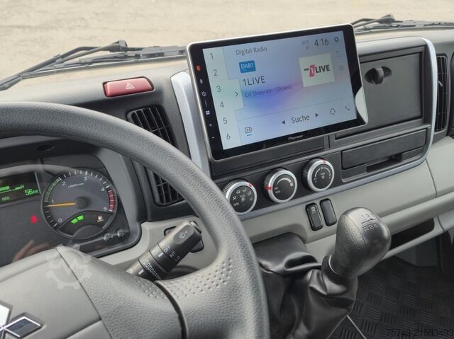 Pick-up bestelwagen Fuso 3S15 Alu Pritsche 2.80 Ladekran Funk sofort verfügbar!