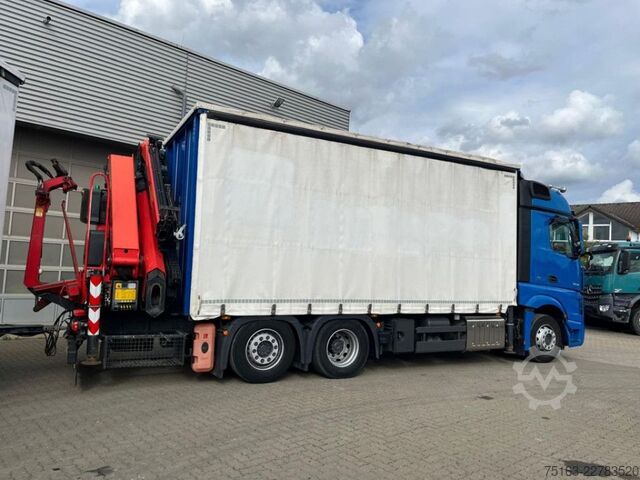 ट्रक-माउंटेड क्रेन MERCEDES-BENZ Actros neu 2548 L 6x2 Pritsche Heckkran 34m/to,