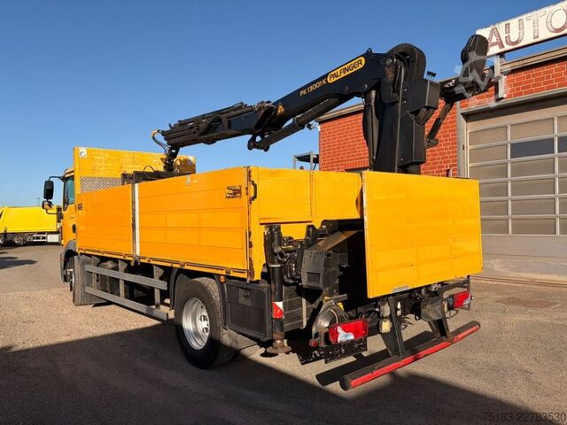 Camión de plataforma MAN TG-M 18.290 4x2 BL Pritsche Heckkran 3xhydr.Ausc