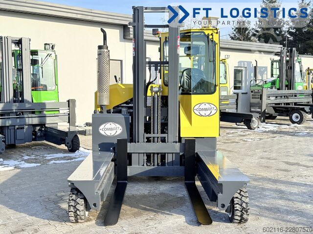 Empilhadeira multidirecional Combilift C3000 GAS DUPLEX PLATFORM 1500 FREE LIFT
