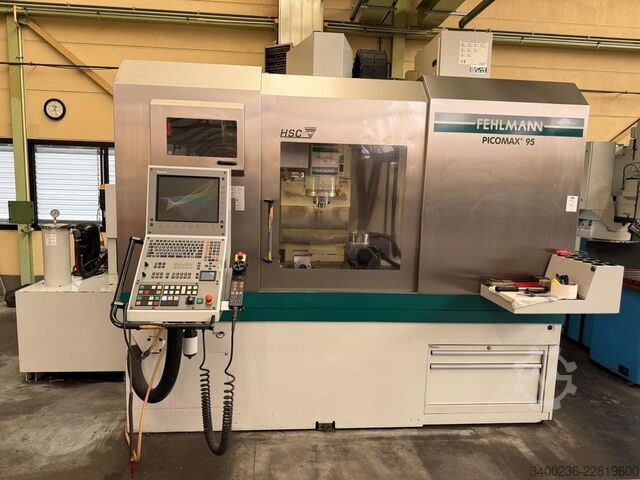 2007 Fehlmann PICOMAX 95 CNC bewerkingscentrum Fehlmann PICOMAX 95
