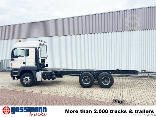 Šasija kamiona MAN TGS 33.360 6x4 BB, Häckslerkabine, NMV