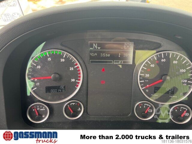 Kamion za izvlačenje drveta MAN TGS 33.360 6x4 BB, Häckslerkabine, NMV
