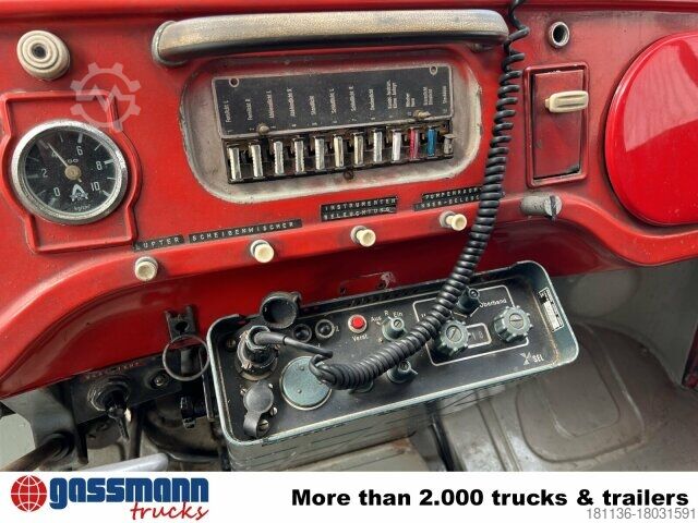 Gaisrinė mašina Hanomag LF8 Markant L Diesel - Oldtimer Feuerwehrfahrzeug