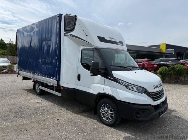 Samochód dostawczy z plandeką IVECO Daily 35S18HA8 Pritsche Plane AHK Tacho BackSlee